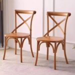 เก้าอี้พลาสติกมีพนักพิง สไตล์เรียบง่าย