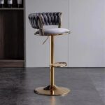 เก้าอี้บาร์ทรงสูงหมุนได้360°